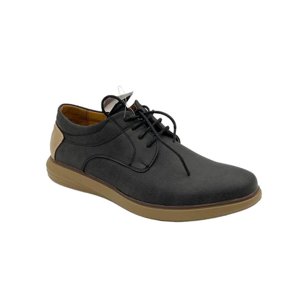 Aston Marc Men's Durant Casual Oxfords Black - Medium